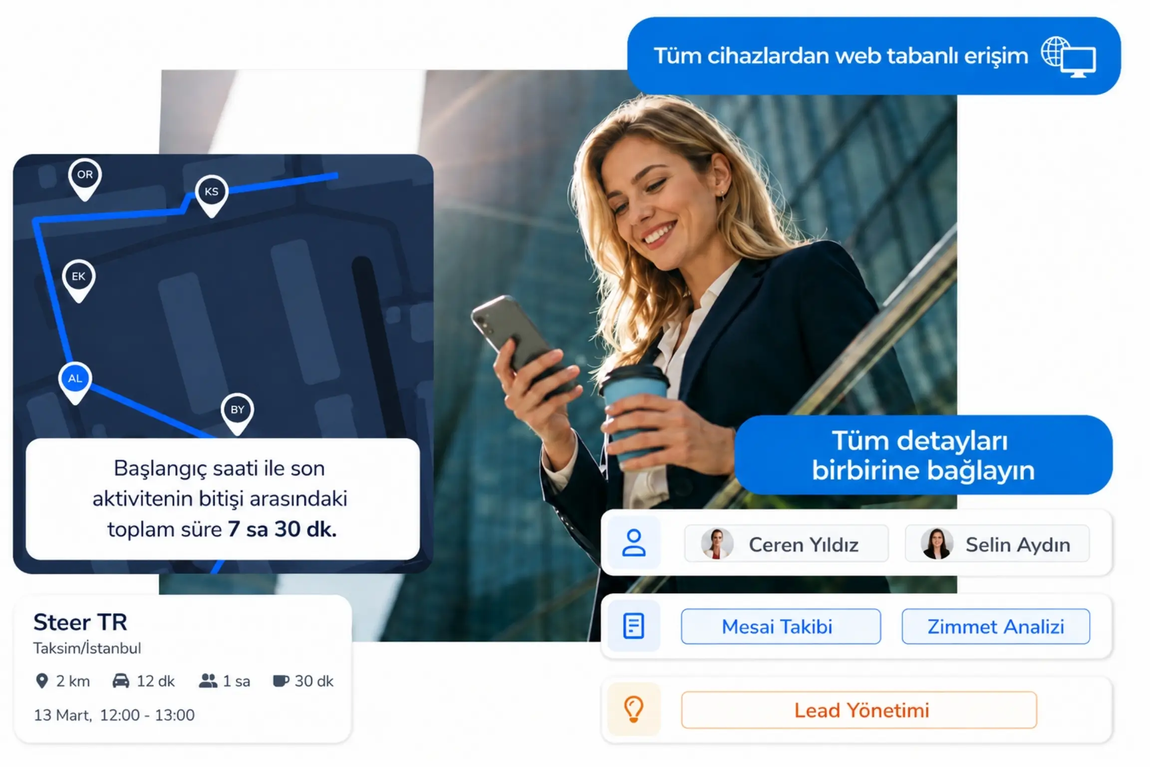 Steer CRM tanıtım görseli
